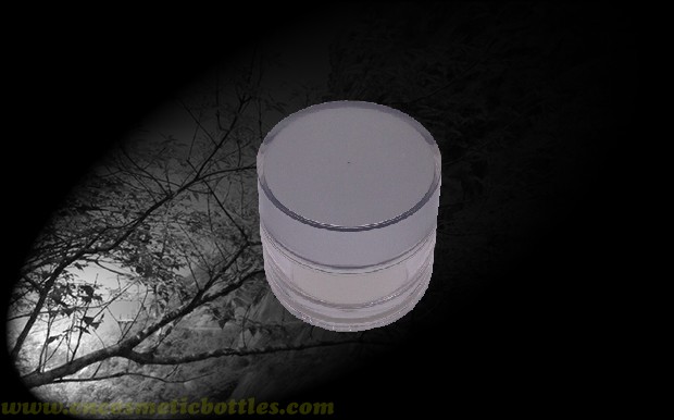 Clarke double-wall cream jar-No.0703